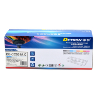 得创 (DETRON) CC531A/CRG318 蓝色硒鼓适用惠普CM2320nMFP/CP2025/Pro300/400/佳能8350Cdn/8330/8340/8380/MF