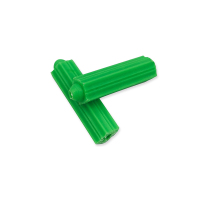 琛宸灏 塑料膨胀管 绿色胶塞墙塞膨胀螺丝胶粒 M8 500个