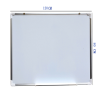 得力(deli)白板写字板挂式办公磁性可擦写记事板/80*120白板