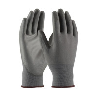 固赛(GE) 灰色聚氨酯工作手套,10码