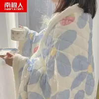 南极人(NanJiren)家纺 全棉卡通沙发毯办公室午休空调毛毯薄款儿童牛奶绒纯棉午睡小被子