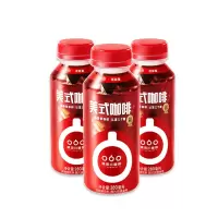 隅田川即饮咖啡美式风味低脂黑咖啡饮料280ML*3瓶
