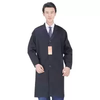 佰益 三防大褂防酸碱防静电工作服 (藏青色)