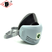 唐丰TF-1201防尘口罩工业粉尘过滤棉透气硅胶口鼻罩可水洗面套头戴式呼吸阀