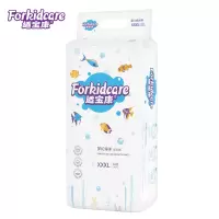 适宝康·Forkidcare 梦幻海洋成长裤XXXL34片 拉拉裤超薄透气适合18kg以上婴儿