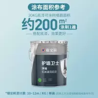 嘉宝莉(CARPOLY)内墙底漆乳胶漆 墙面净味抗泛碱净味环保通用封闭底漆护墙卫士涂料20kg 20KG[可刷200m²