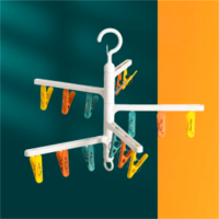 禧天龙(Citylong) 树型挂钩夹塑料衣架