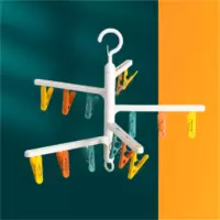 禧天龙(Citylong) 树型挂钩夹塑料衣架
