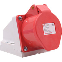 德力西电气 工业用明装插座 DEP2-1352 IP67 63A 5芯 415V /个 单位:个