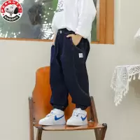 史努比(SNOOPY)童装中小童宽松休闲牛仔裤春秋款宝宝外穿牛仔裤KRS056