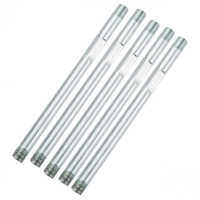 STK定制加厚黄油枪硬管黄油枪铁管镀锌黄油管子黄油枪输油管连接管硬杆 加厚23CM