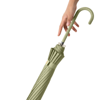 日系长柄雨伞女森系加大加固双人加厚复古直杆INS简约超大