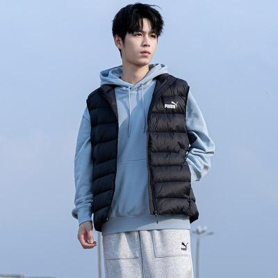 彪马(PUMA)男装羽绒服运动服保暖时尚休闲服马甲外套保暖夹克534541-01