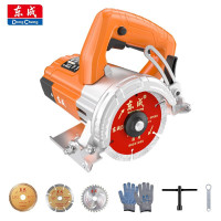 东成 工业切割机 DZE1800-110多功能大功率 1800瓦 大理石混凝土石材开槽云石机电锯切割 单位:台