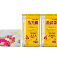 金龙鱼 御品珍珠米5kg*2袋+蛋黄白莲蓉月饼125g*4+柠檬荷叶花茶包
