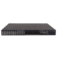 新华三(H3C)S5500V2-28C-EI 24千兆电口交换机+4万兆上行光纤口三层网管企业级网络核心交换机