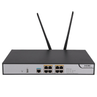 新华三(H3C)F100-C-A6 8口多业务千兆高性能安全企业级防火墙