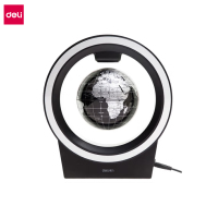 得力(deli)2224 球径14厘米 磁悬浮地球仪 教学用具 大号