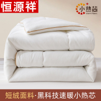 冬季温暖黑科技小热芯被子冬被秋冬季加厚保暖棉被春秋被芯