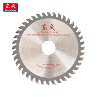 东成 木工锯片 4寸40齿 木铝两用合金圆锯片硬质合金木工锯片木材木头锯片 单位:片