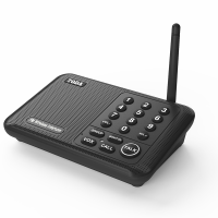 同达 T-666按键款商务无线办公呼叫器语音内部呼叫无线 1对讲主机+1台对讲分机