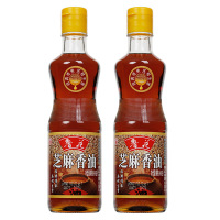 鲁花芝麻香油260ML*2 拌调味烹饪火锅香油 拌面调料 压榨芝麻油