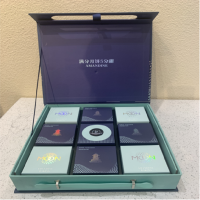 阿芒迪娜 月光旅人 立体展示手提箱包式月饼礼盒