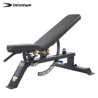 必动(BESSGYM)E3039J 家用健身训练仰卧起坐腹肌板运动健身器材 可调式哑铃练习凳 单位:台