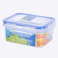 龙士达 LK-2012 微波炉饭盒保鲜盒 400ml透明塑料密封罐便当盒 储物盒 (SL)单位:个
