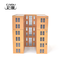 彩度(CAIDU) CAIDU-JZ-27 建筑模型-U形商务楼