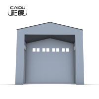 彩度(CAIDU) CAIDU-JZ-09 建筑模型-车库