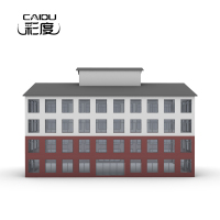 彩度(CAIDU) CAIDU-JZ-10建筑模型-营房