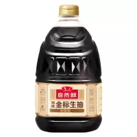 鲁花自然鲜特级金标生抽3.8L 大桶商用装炒菜凉拌烹饪提鲜特级酿造调味生抽