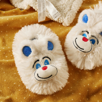 幸福玛丽/CheerfulMario儿童棉拖冬季新款男童女童居家鞋防滑卡通宝宝棉拖鞋