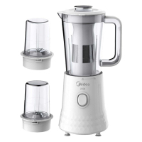 美的(Midea) 榨汁机 LZ05D 果汁机料理机搅拌机 三杯三刀