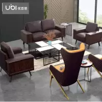 优百丽 F-1801 办公室沙发 办公家具 会客接待 现代简约家具 颜色尺寸可定制