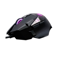 DP 有线鼠标游戏鼠标电竞RGB鼠标 绝地求生吃鸡鼠标 黑色