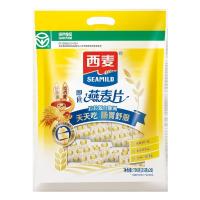 西麦(SEAMILD)纯燕麦片700g袋装即食冲饮原味早餐代餐营养麦片独立包装