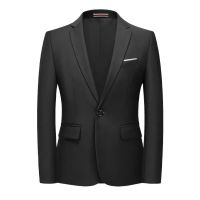 休闲西服 货号522 黑色 1件