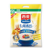 [澳洲进口燕麦]西麦纯燕麦片即食1500g袋装营养早餐谷物冲饮代餐零添加蔗糖高膳食纤维高蛋白质绿色食品