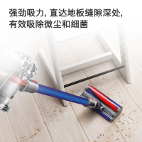 戴森(DYSON) V8 Fluffy PLUS无线手持吸尘器家用 除螨 宠物适用[2021款] [蓝镍色]
