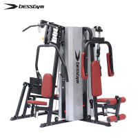 必动(BESSGYM)BG-9500 五人站综合训练器-4配重 商用健身综合训练器材 单位:台