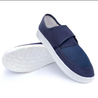 SUXINGAUTO 163防静电鞋软底工作鞋 深蓝色