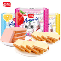 盼盼梅尼耶干蛋糕早餐饼干零食散装小包装整箱面包干小吃休闲食品100g*3袋