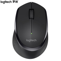 罗技(Logitech)M280无线鼠标笔记本电脑商务办公 舒适操控 黑色