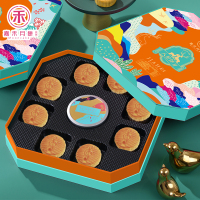 嘉禾月八星伴月 月饼礼盒605克