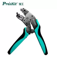 宝工(Pro'sKit)BNC六角接头端子棘轮压接钳7.5寸CP-751PA