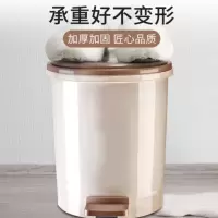 庞氏豪华脚踩垃圾桶(内胆可手提)12L/1501