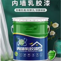 盾守内外墙乳胶漆室内墙面翻新漆工程水性涂料白色防水漆内墙漆