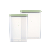 乐扣乐扣(LOCK&LOCK) HTE817S2GRNFU 巧思米桶两件套 单套价